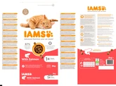 Iams cat adult salmon 3kg - afbeelding 4
