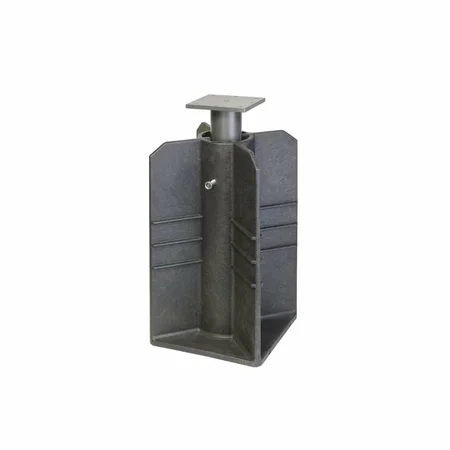 In-ground base Black