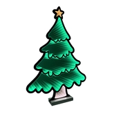 Infinity light kerstboom - H 90 cm