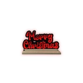 Infinity light "merry christmas" - H 60 cm