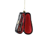 Instrument glas L12b9h3.6cm bruin