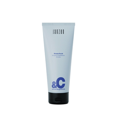  JANZEN &C Shower Scrub Bergamot, Fig & Breeze - 200 ml 