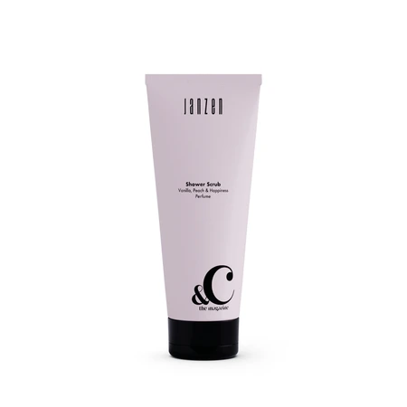 JANZEN &C Shower Scrub Vanilla Peach & Happiness - 200 ml