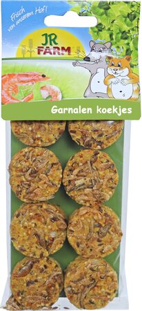 JR Farm knaagdier volkoren garnalen koekjes 80 gram 10790