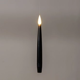 Kaars zwevend h15cm zwart 10st - afbeelding 2