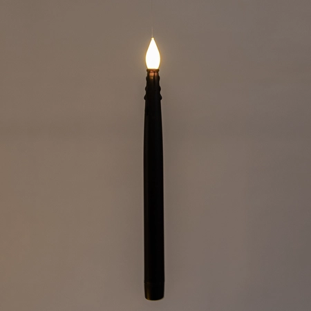 Kaars zwevend h28.5cm zwart 5st - afbeelding 2