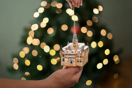 Kasteel Wijchen Kerstbal - Nijmeegse kerstballen - afbeelding 3
