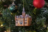 Kasteel Wijchen Kerstbal - Nijmeegse kerstballen (pre-order!) - afbeelding 1