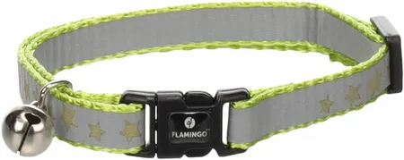 Kat Halsband Minx Lichtgroen 20-34cm 10mm - afbeelding 1