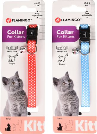 Kat Halsband voor kittens Aiwa Meerdere kleuren 15-25cm 10mm - afbeelding 2