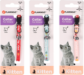 Kat Halsband voor kittens Kitty Meerdere kleuren 15-25cm 8mm