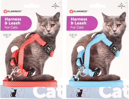 Kat Harnas met looplijn Aiwa Meerdere kleuren 20-35cm 25-45cm 10 - afbeelding 2