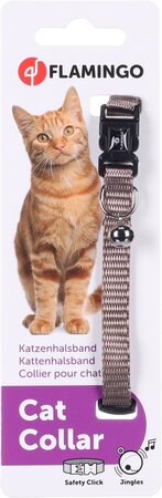 Kattenhalsband + Bel Ziggi - afbeelding 1