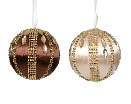 Kerstbal foam d8cm a2 - afbeelding 1