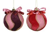 Kerstbal foam d8cm a2 - afbeelding 1