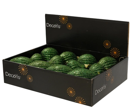 Kerstbal foam d8cm dennengroen a3 - afbeelding 2