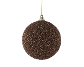 Kerstbal foam d8cm espresso