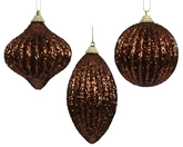 Kerstbal foam d8cm espresso a3 - afbeelding 1