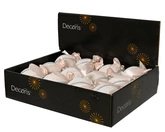 Kerstbal foam d8cm parel - afbeelding 2