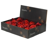 Kerstbal foam d8cm rood - afbeelding 2