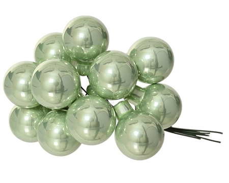 kerstbal glas d2.5cm grn 144st - afbeelding 2
