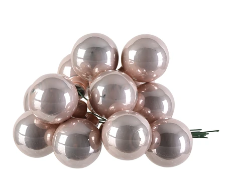 Kerstbal glas d2.5cm pdrrz 144st - afbeelding 2