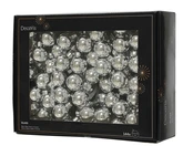 Kerstbal glas d2.5cm zilver 144st - afbeelding 1