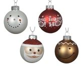 Kerstbal glas d4.5cm a4 - afbeelding 1