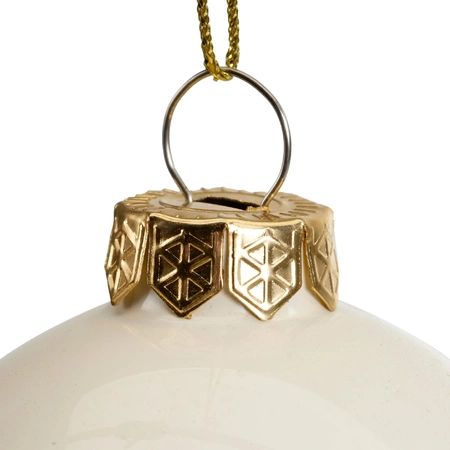 Kerstbal glas d6cm a3 - afbeelding 4