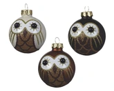 Kerstbal glas d6cm a3 - afbeelding 1