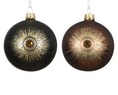 Kerstbal glas d8cm a2
