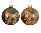 Kerstbal glas d8cm a2