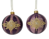 Kerstbal glas d8cm a2