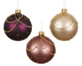 Kerstbal glas d8cm a3