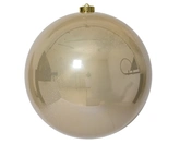 Kerstbal kunststof d20cm parel