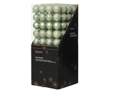 kerstbal kunststof d6cm grn 10st - afbeelding 2