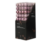 kerstbal kunststof d6cm pnk 10st - afbeelding 2
