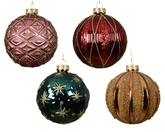 Kerstballen glas d10cm a4 - afbeelding 1
