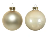 Decoris kerstballen van glas pearl 3,5 cm - afbeelding 3