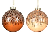 Kerstballen glas d8cm a2 - afbeelding 1