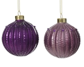 Kerstballen glas d8cm a2 - afbeelding 1