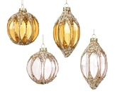Kerstballen glas d8cm a4 - afbeelding 1
