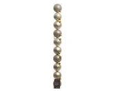 Decoris onbreekbare kerstballen polystyreen parel 6 cm - afbeelding 1