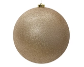 Kerstballen plastic d14cm parel