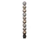 Kerstballen plastic d6cm Smokey prl 10st - afbeelding 1