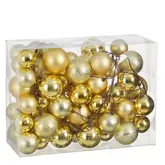 Kerstballen Slinger goud - l180cm