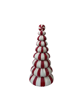 Kerstboom candycane D 11 x H 25 cm
