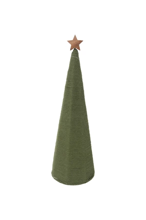 Kerstboom kegel - D14,5xH46cm Groen