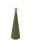 Kerstboom kegel - D14,5xH46cm Groen