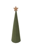 Kerstboom kegel - D17xH58cm Groen